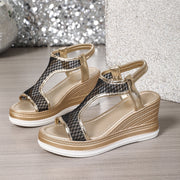 Cristina™ | Sandalias ortopédicas elegantes con cuña