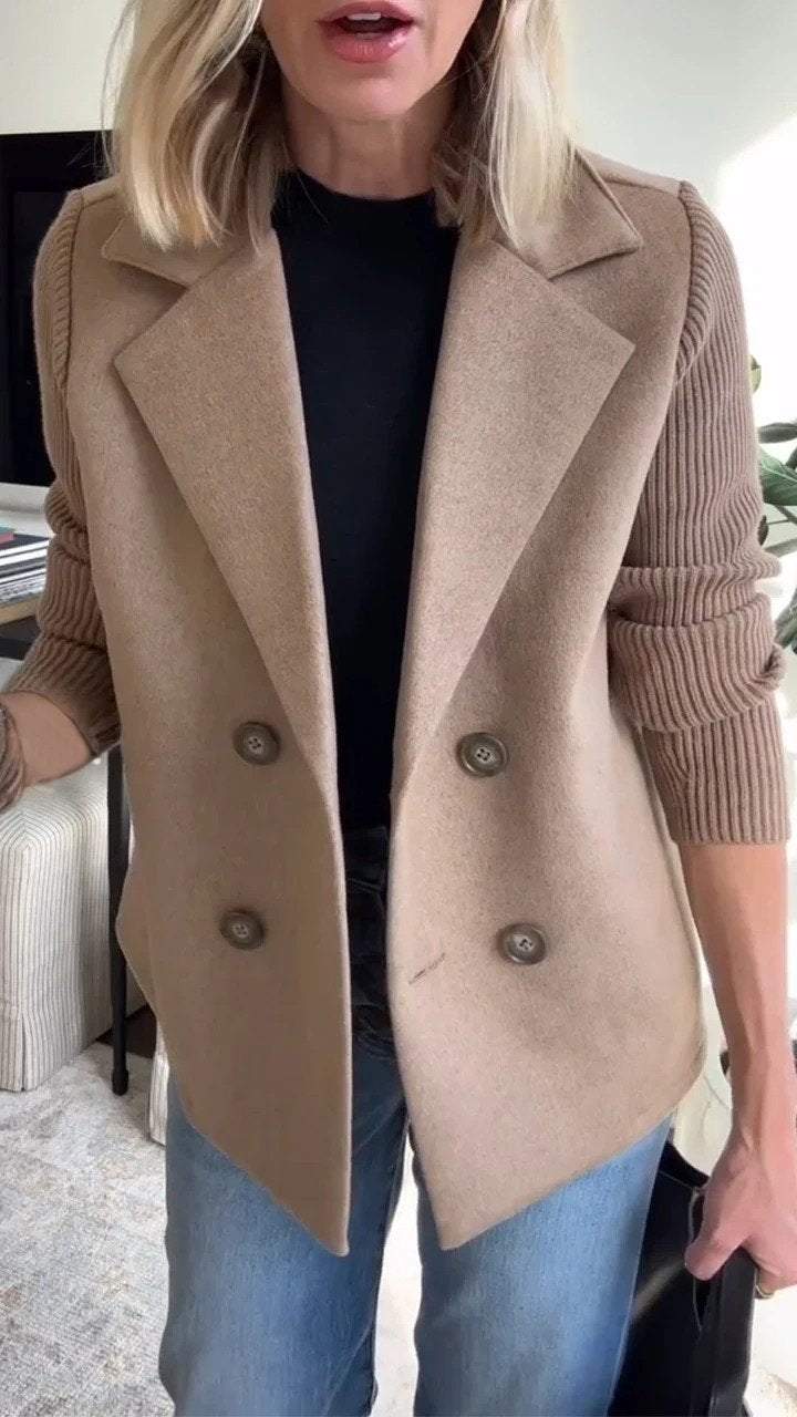 Beatriz™ | Chaqueta elegante con mangas de punto
