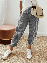 Lucía™ | Pantalones a Rayas con Estilo