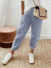 Lucía™ | Pantalones a Rayas con Estilo