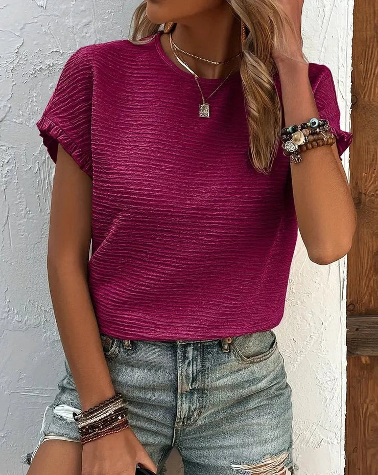 Yvonna™ | Camiseta Casual con Estilo