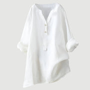 Carmen™ | Camisa de lino fresca con botones