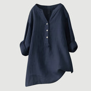 Carmen™ | Camisa de lino fresca con botones