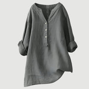 Carmen™ | Camisa de lino fresca con botones