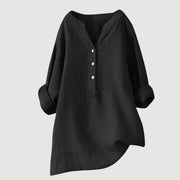 Carmen™ | Camisa de lino fresca con botones