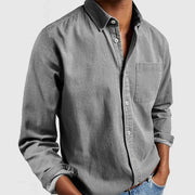 Jonas™ | Langærmet Skjorte i Trendy Stil