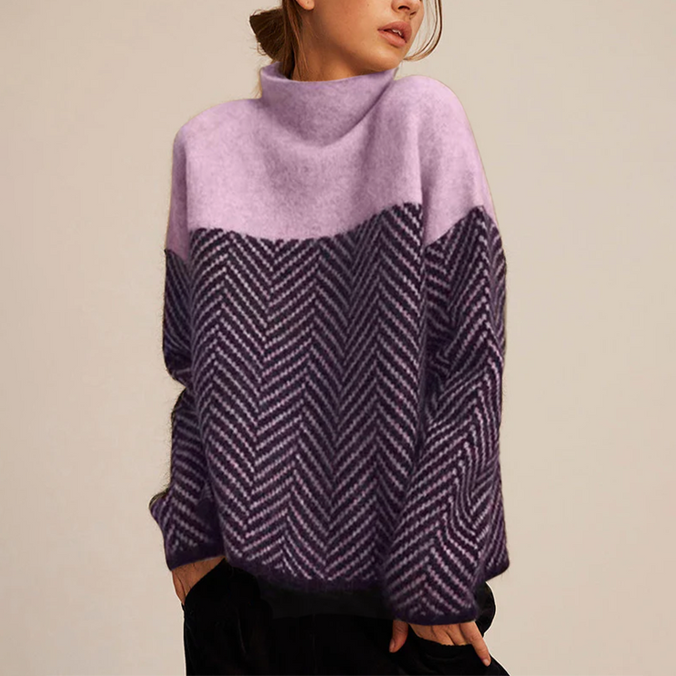 Beatriz™ | Suéter de Cuello Alto