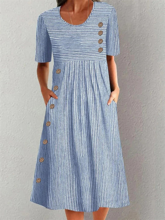 Camila™ | Vestido de verano a rayas