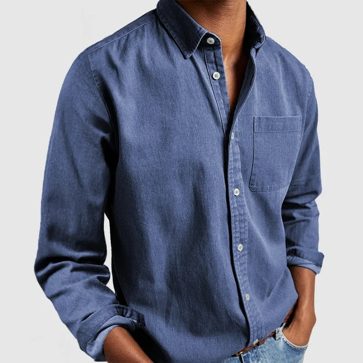 Jonas™ | Langærmet Skjorte i Trendy Stil