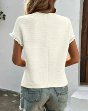 Yvonna™ | Camiseta Casual con Estilo