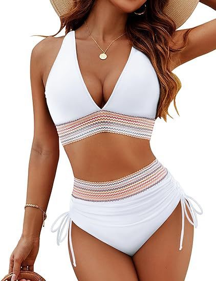 Carina™ | Conjunto de Bikini de Cintura Alta