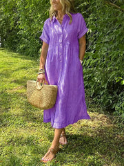 Renata™ | Camisa de rayas con botones