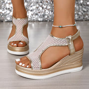 Cristina™ | Sandalias ortopédicas elegantes con cuña