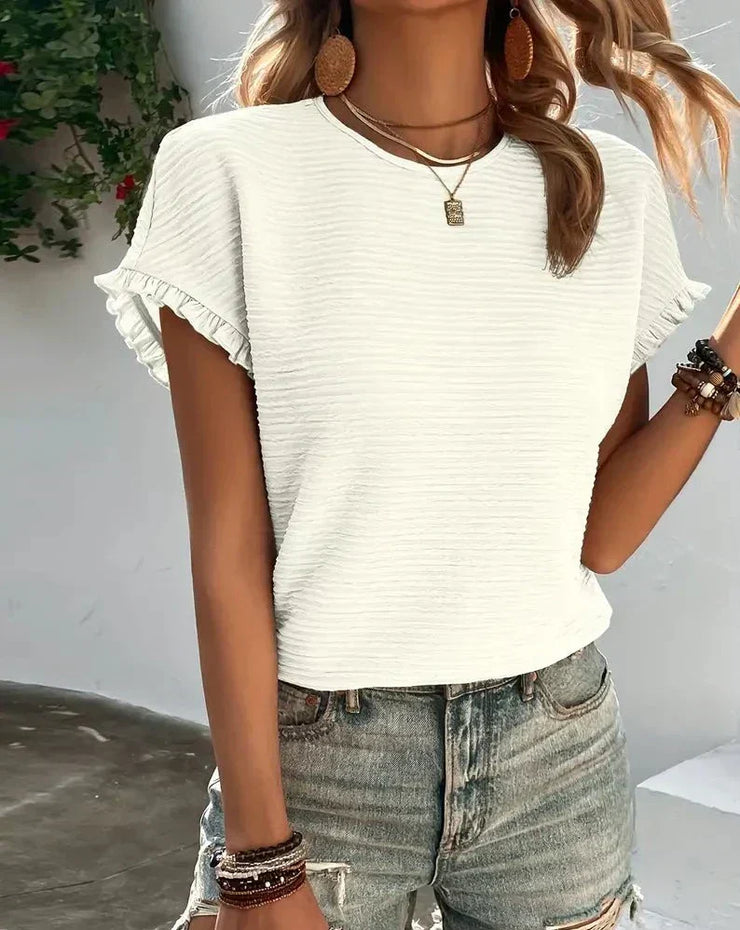 Yvonna™ | Camiseta Casual con Estilo