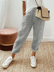 Lucía™ | Pantalones a Rayas con Estilo