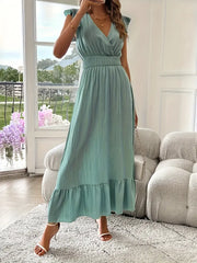Selena™ | Vestido Chic con Volantes