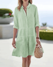 Ella™ | Vestido de Verano a Rayas