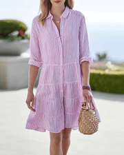 Ella™ | Vestido de Verano a Rayas