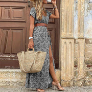 Alba™ | Vestido de Verano Vaporoso en Diseño Boho