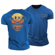 Luca™ | Camiseta de Verano Smiley con Estilo Playero