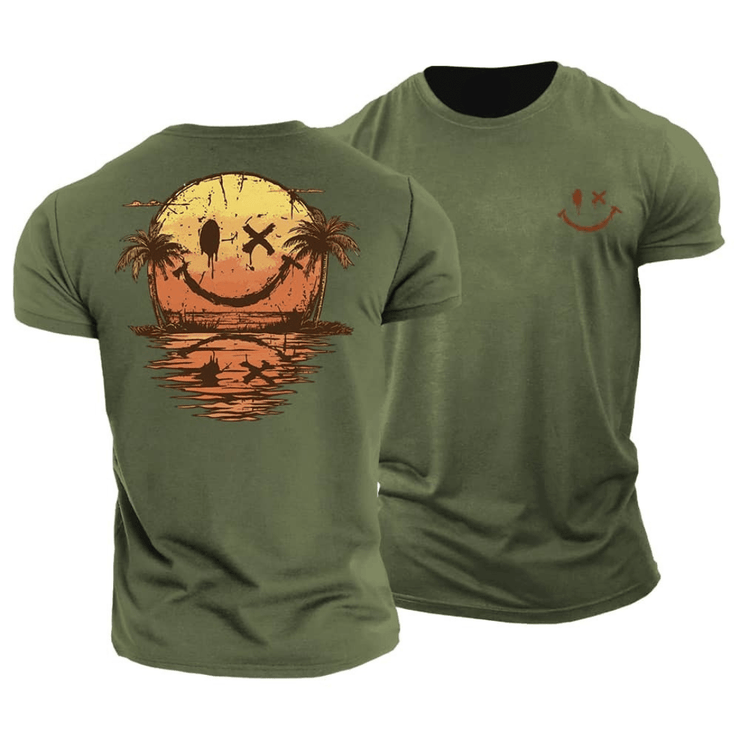 Luca™ | Camiseta de Verano Smiley con Estilo Playero