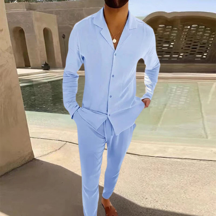 Javier™ | Traje de Lino