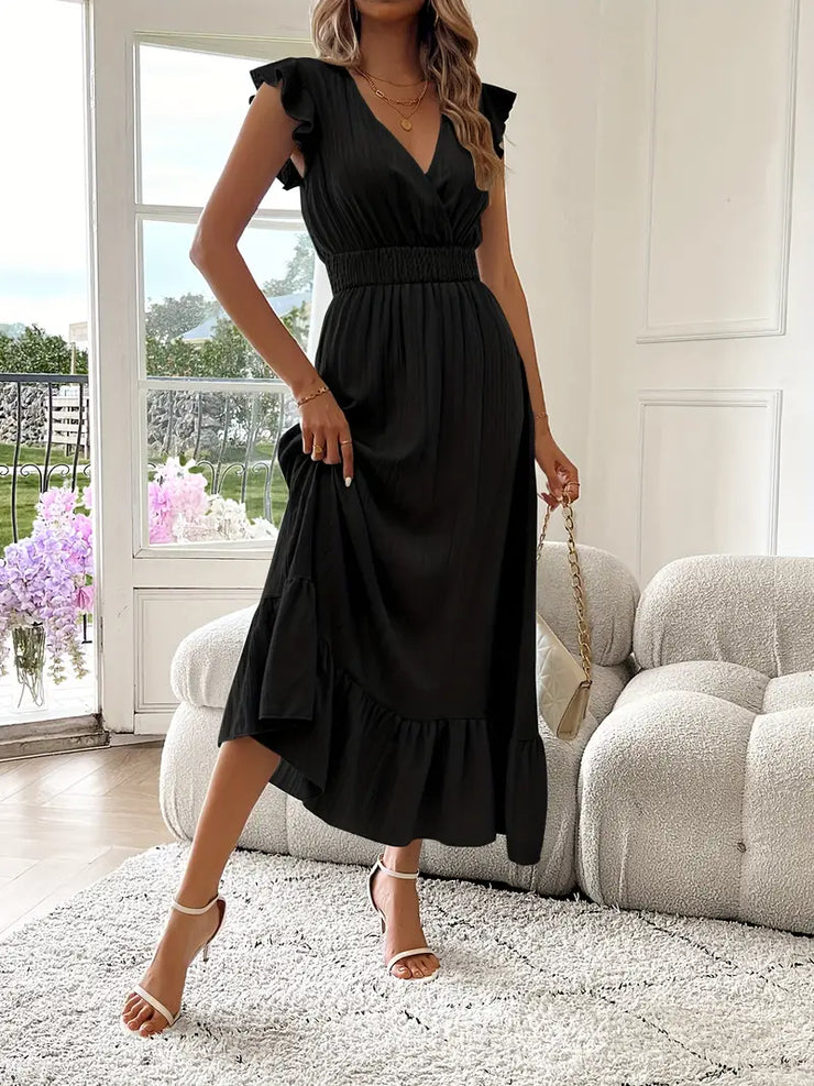 Selena™ | Vestido Chic con Volantes